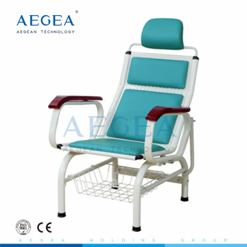 AG-TC002 CE aprovado ISO cadeira de infusão de metal confortável para venda